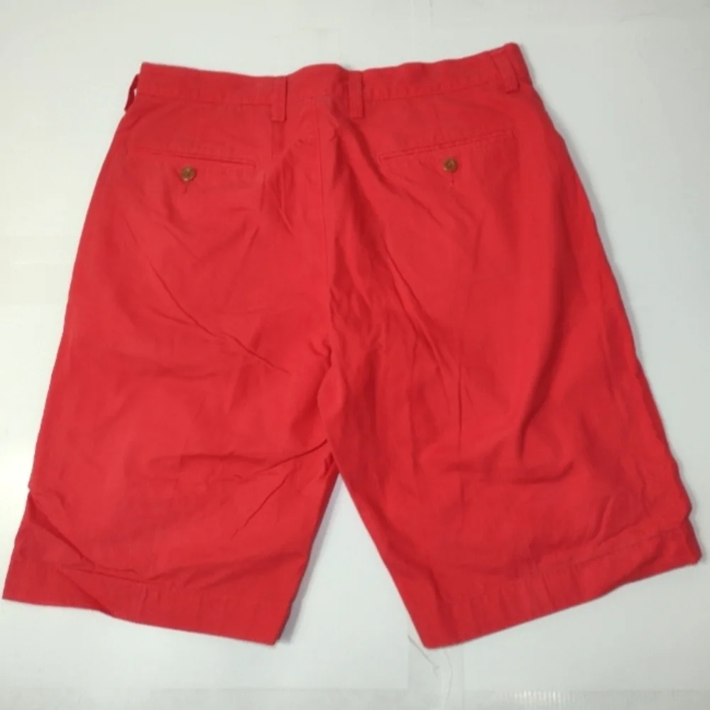 J.Crew Men's Coral Shorts Flat Front Size (32.W)